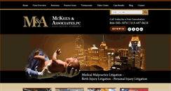 Desktop Screenshot of mckeenassociates.com